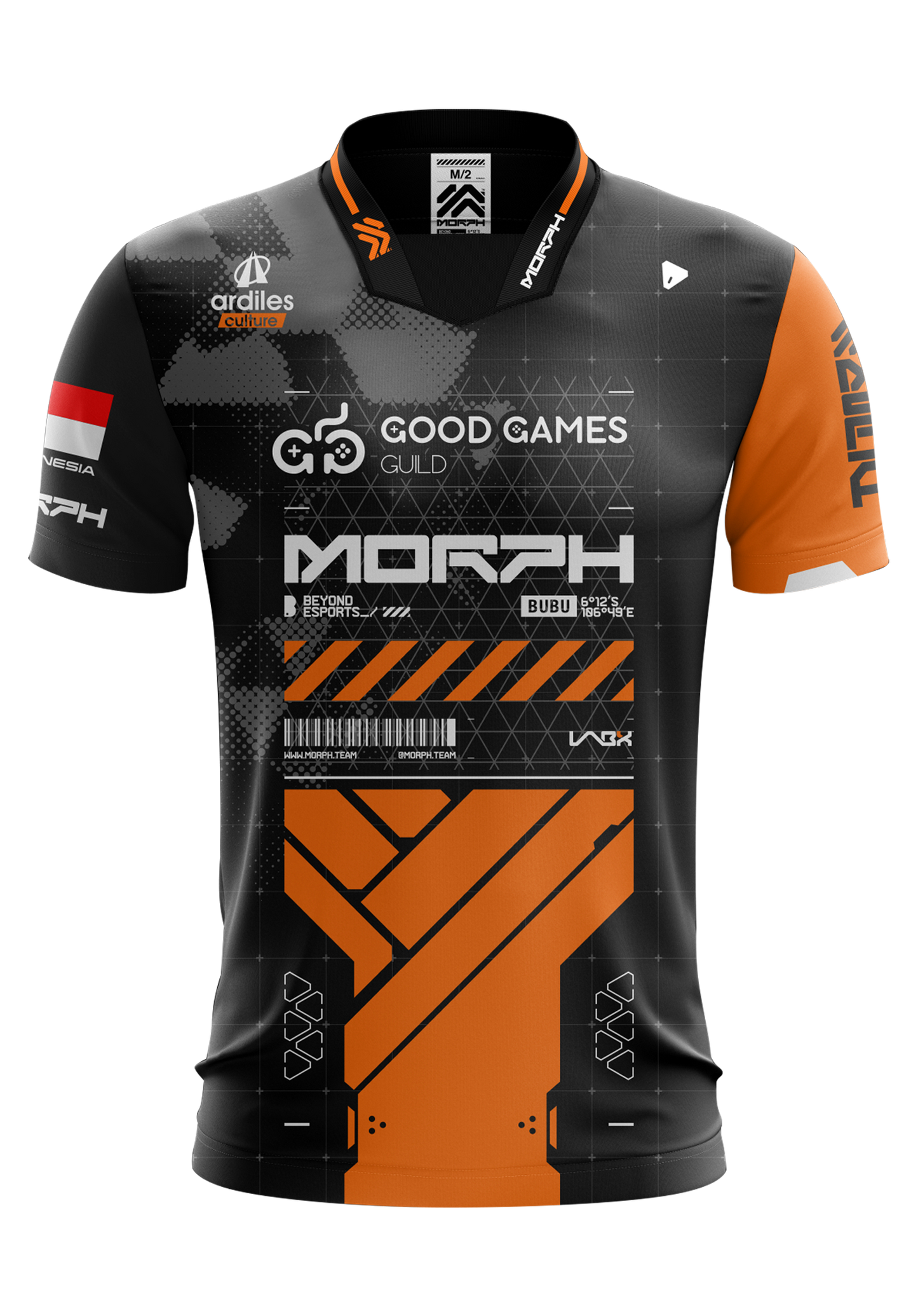 (Pre-Order) MORPH Team Official Jersey MORPH/JSC_3.0-BK